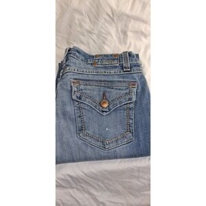 Cruel Girl Jeans Womens Relaxed Fit Size 5S‎ Georgia Bootcut Flap Pocket